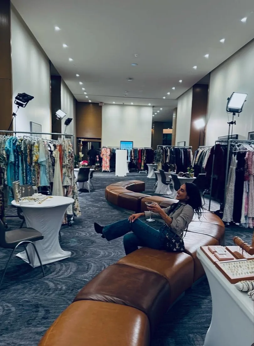 A brand showroom moment from a previous Edit event