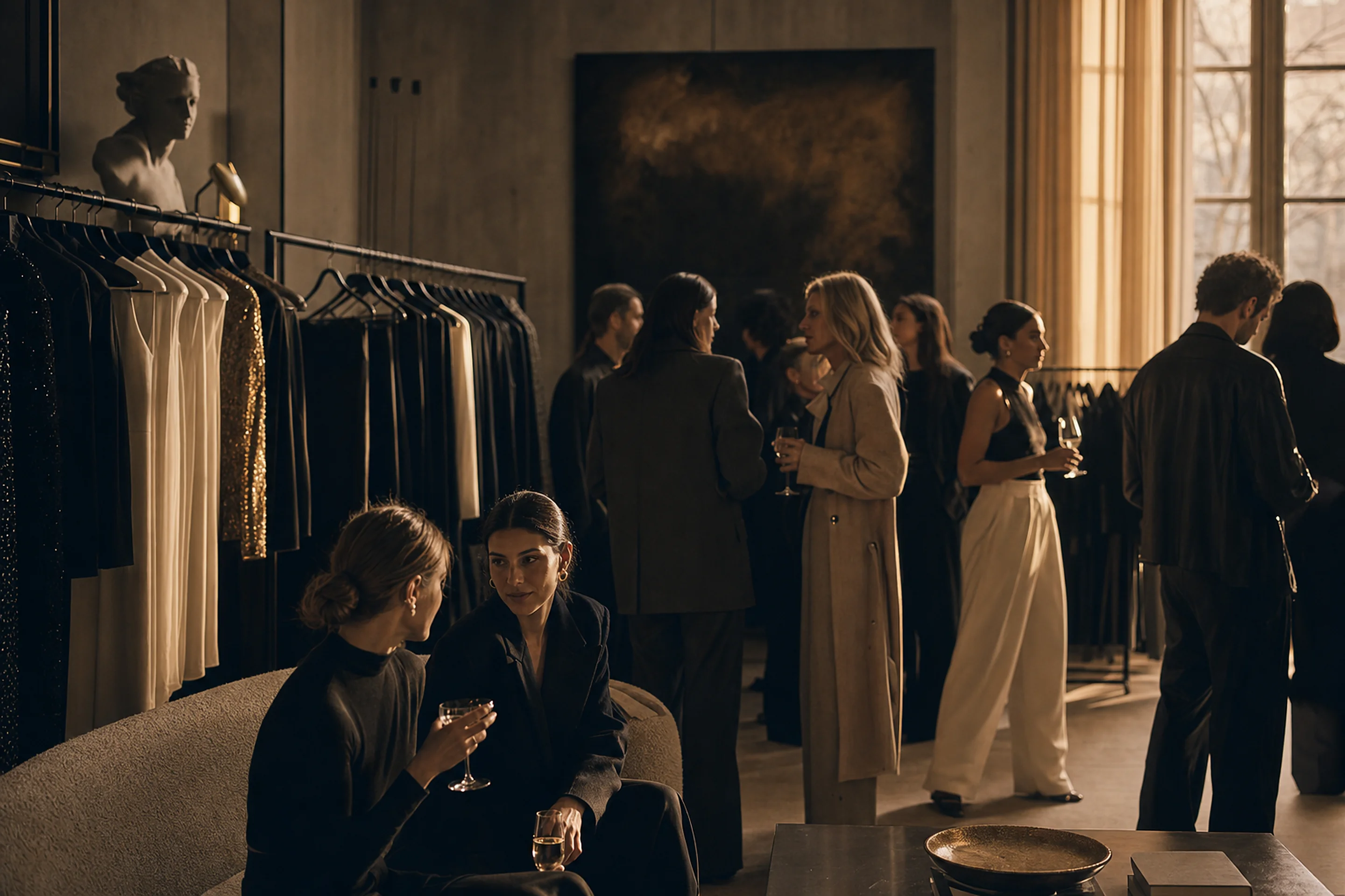 The Editors, a collective of boutique buyers and stylists at an Edit gathering